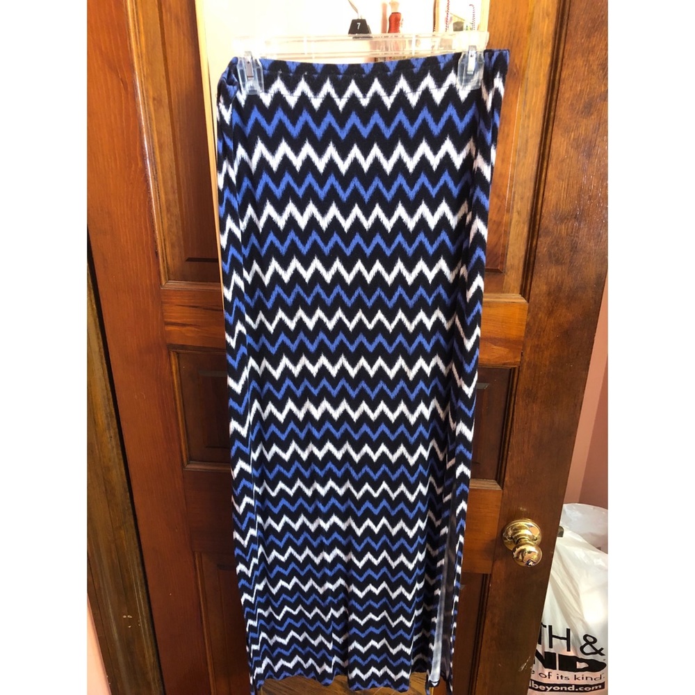 Michael Kors Chevron maxi skirt